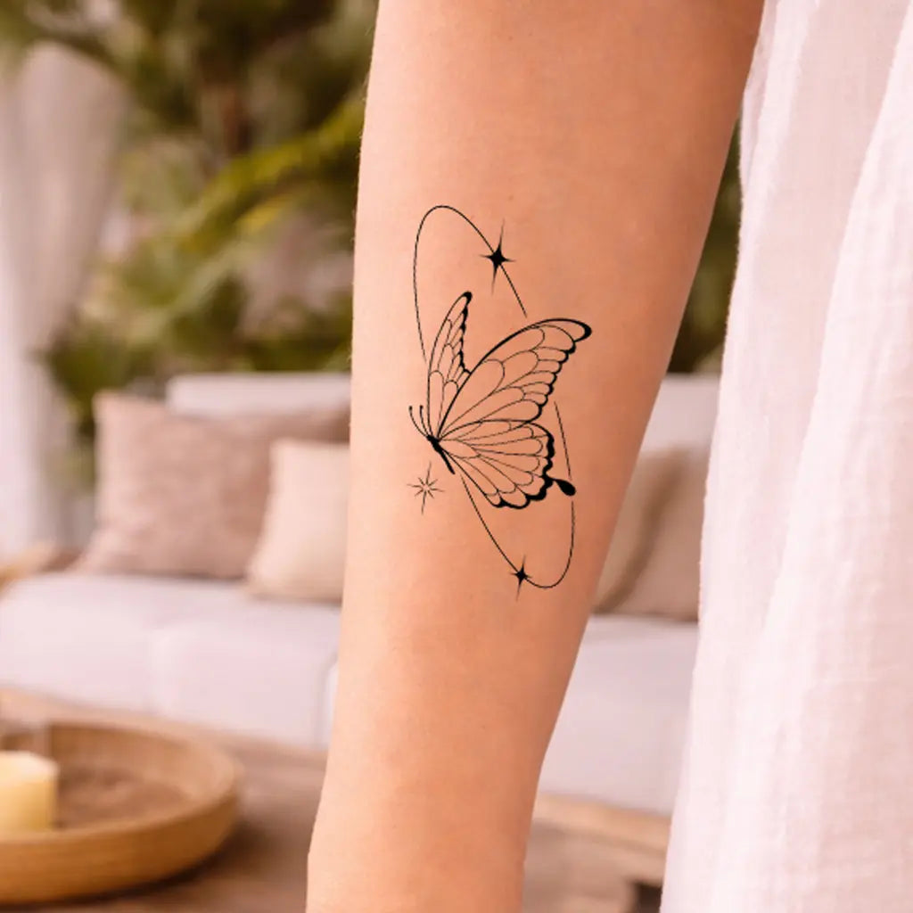 Für welches Symbol steht der Schmetterling?