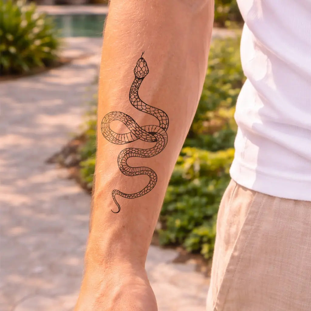 Kann ich mit einem Tattoo-Aufkleber duschen? Ink Up