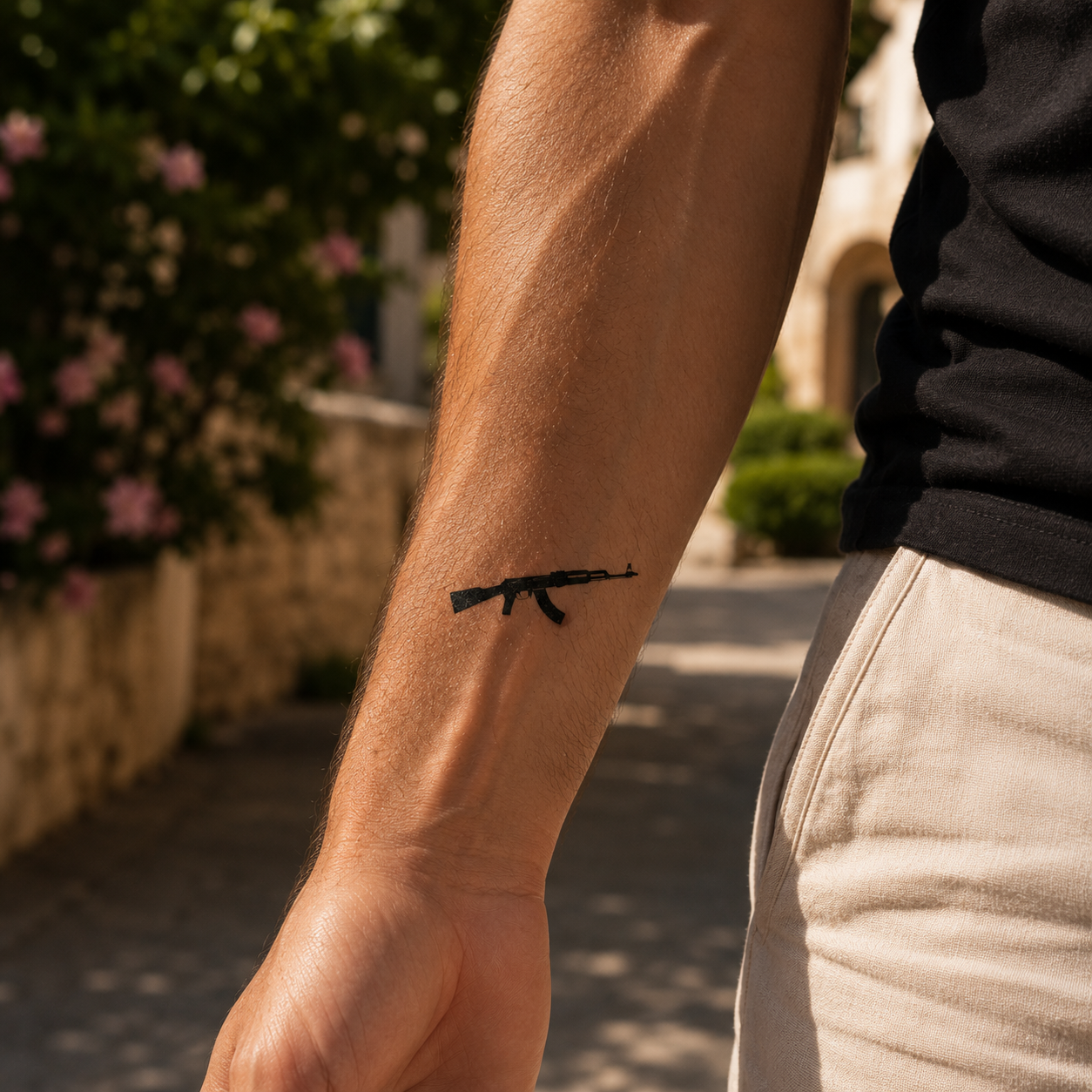 Tatouage AK 47