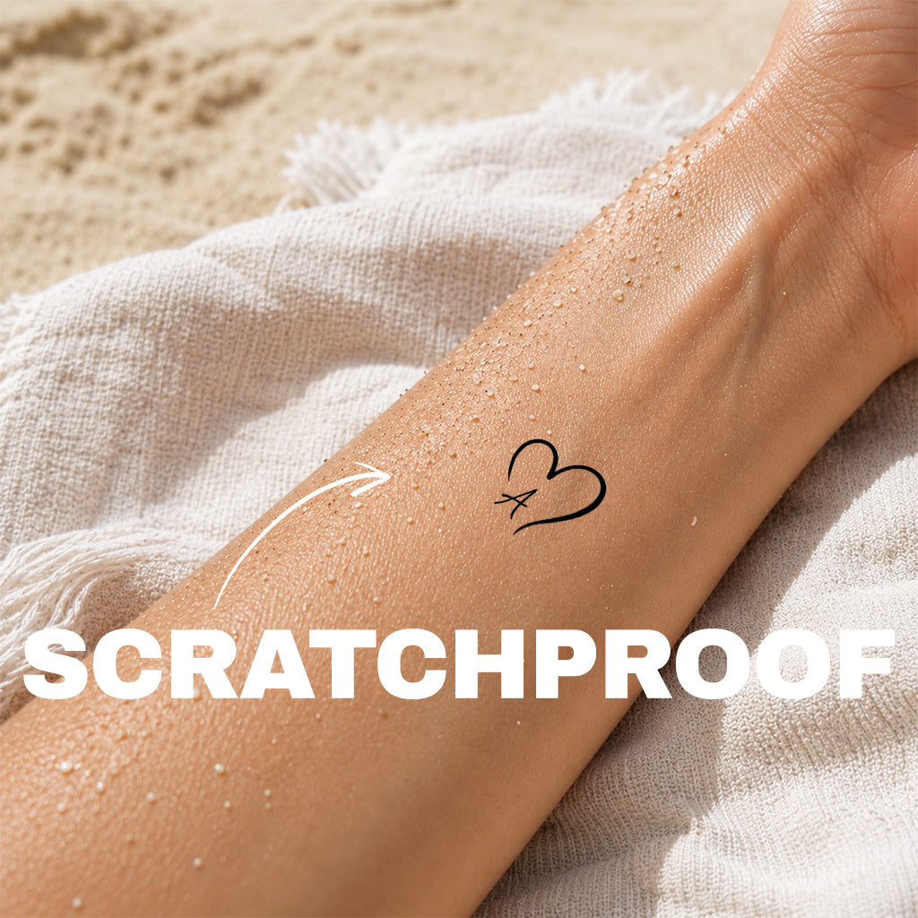 Herz mit Buchstabe Tattoo (A-Z)