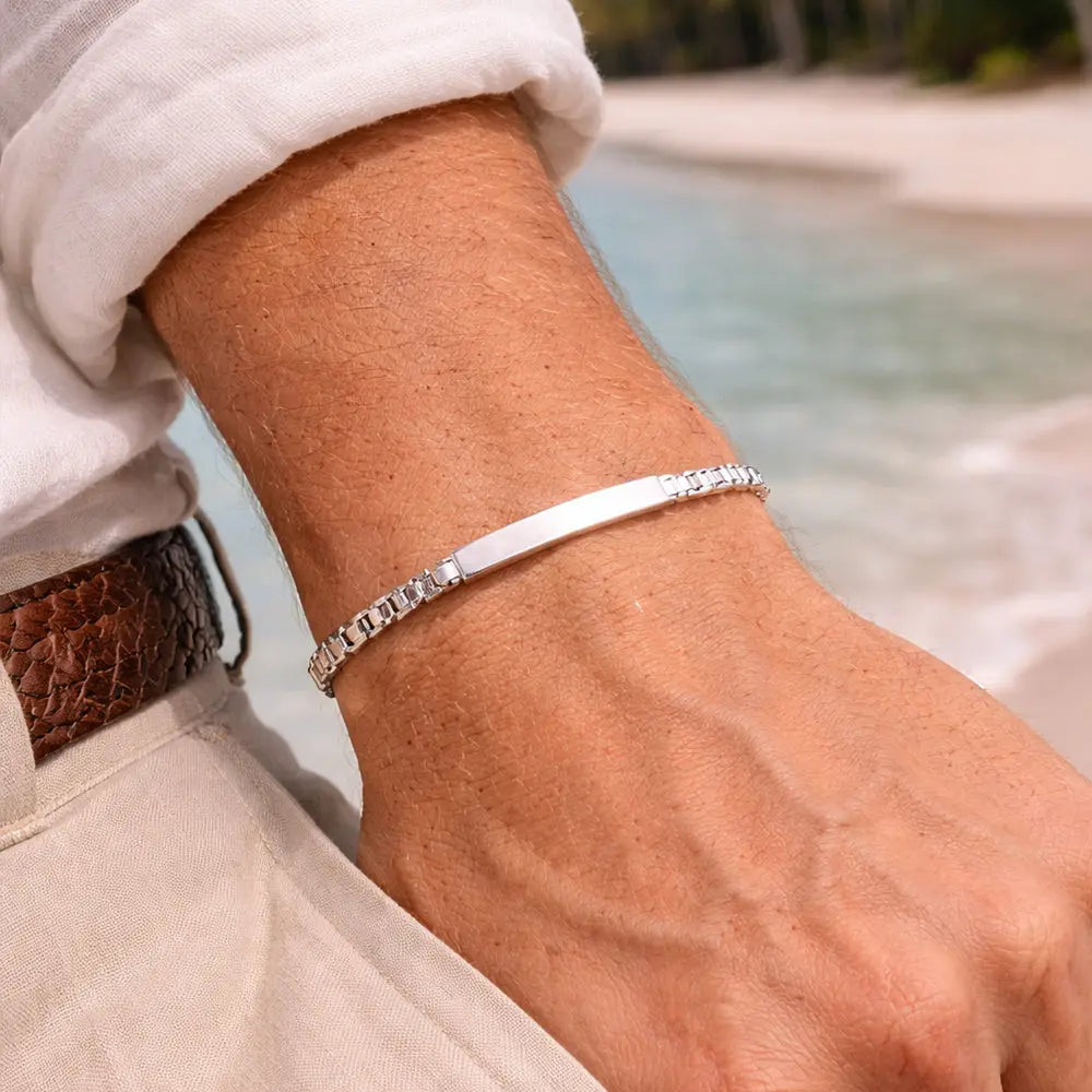 925 Silberarmband Herren