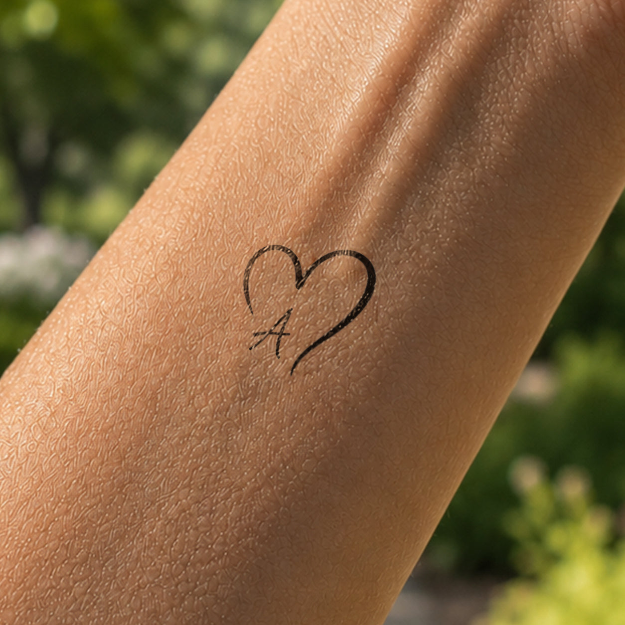 Buchstaben Tattoo