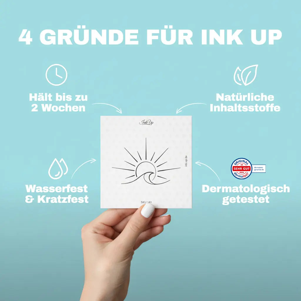 Vogelschwarm Tattoo Ink Up