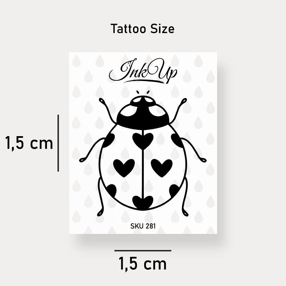 Marienkäfer Tattoo
