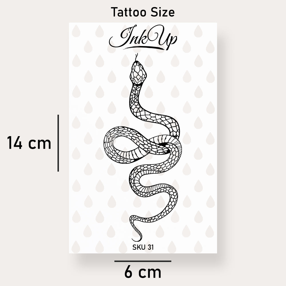 Tatouage de grand palmier