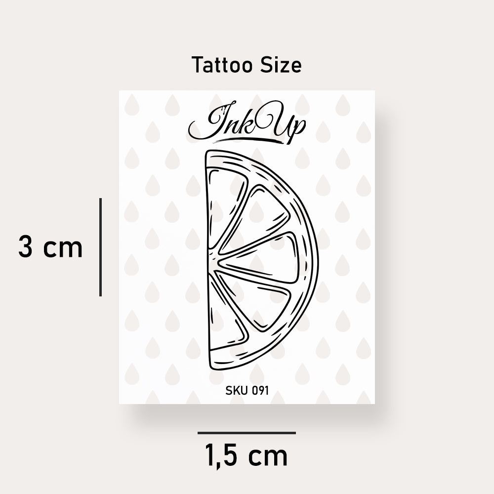 Tatouage de grand palmier