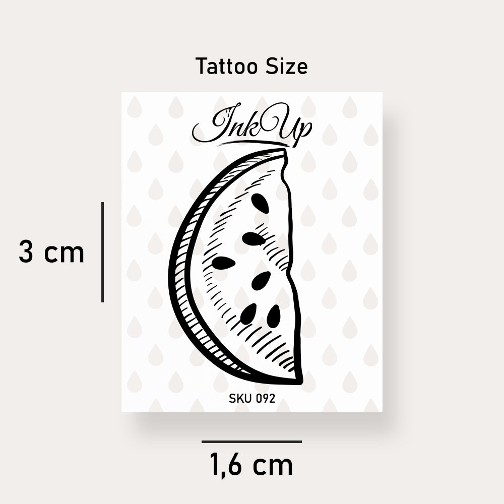 Tatouage de grand palmier