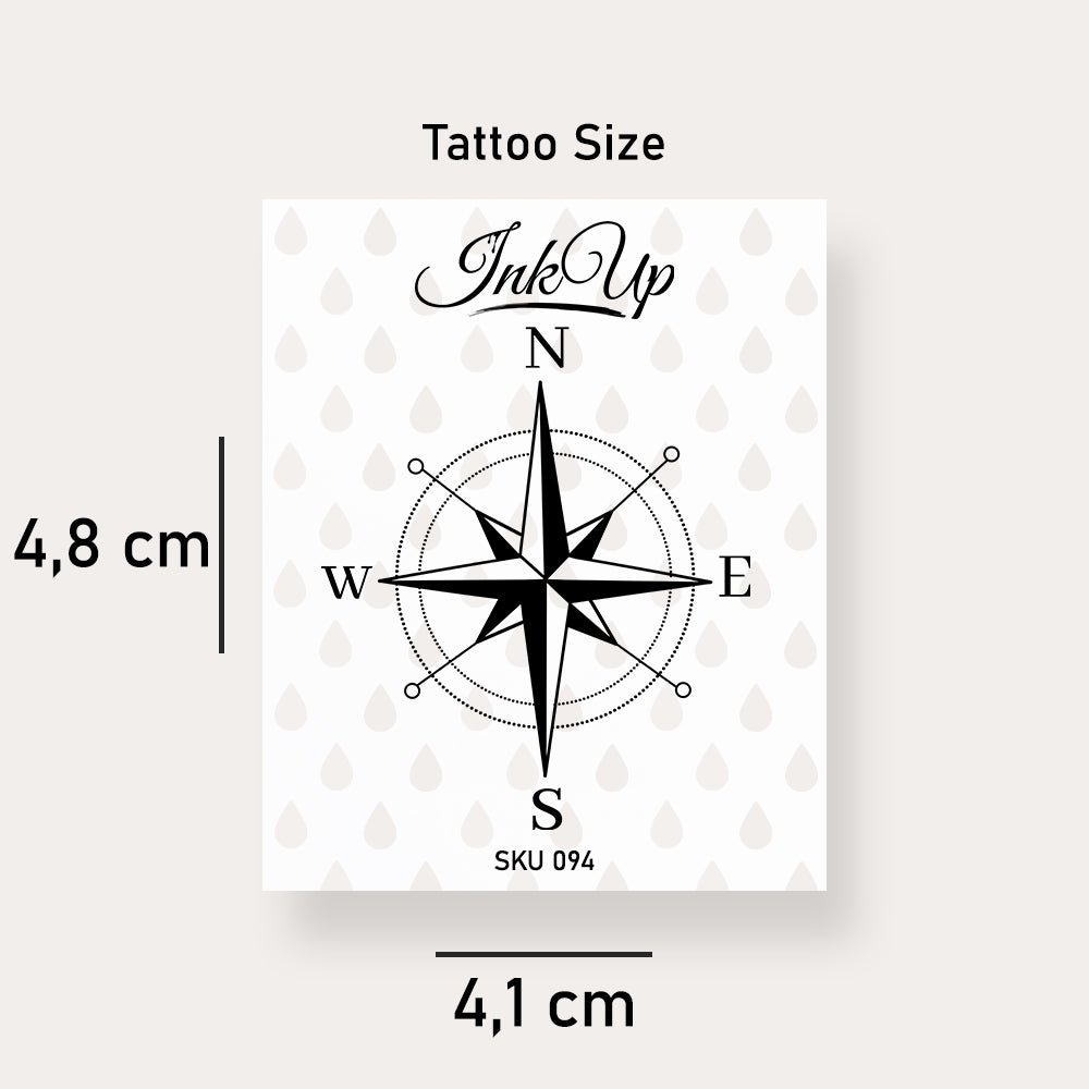 Kompass Tattoo