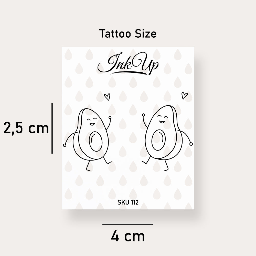 Tatouage de grand palmier