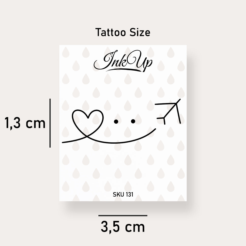 Tatouage de grand palmier