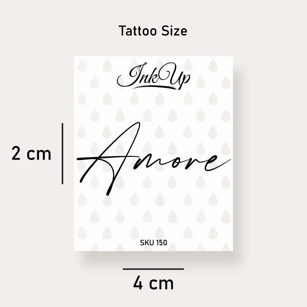 Amore Tattoo Ink Up
