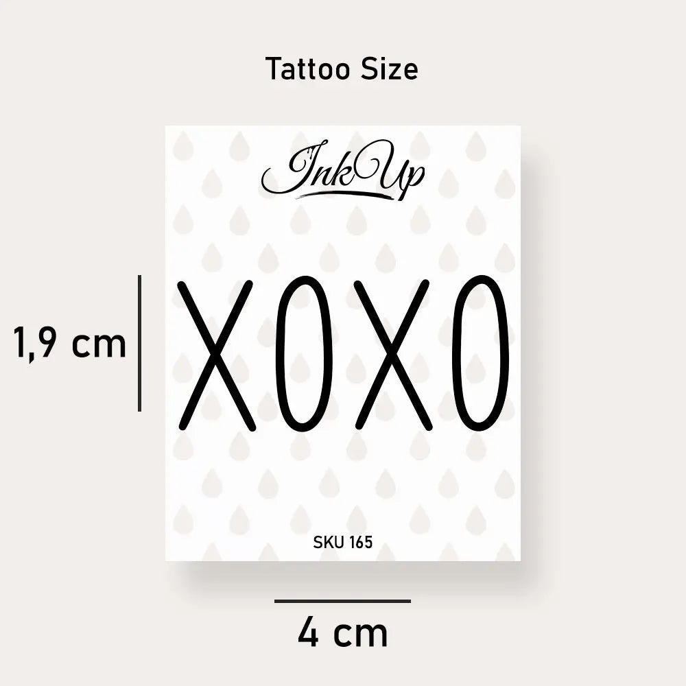 XOXO Tattoo Ink Up