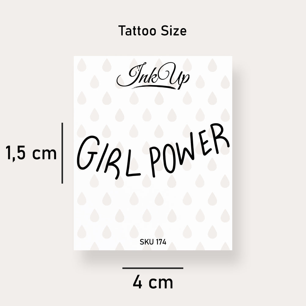 Girl Power Tattoo