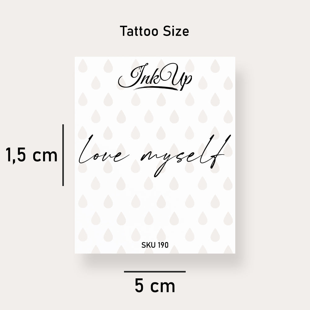 Love Myself Tattoo
