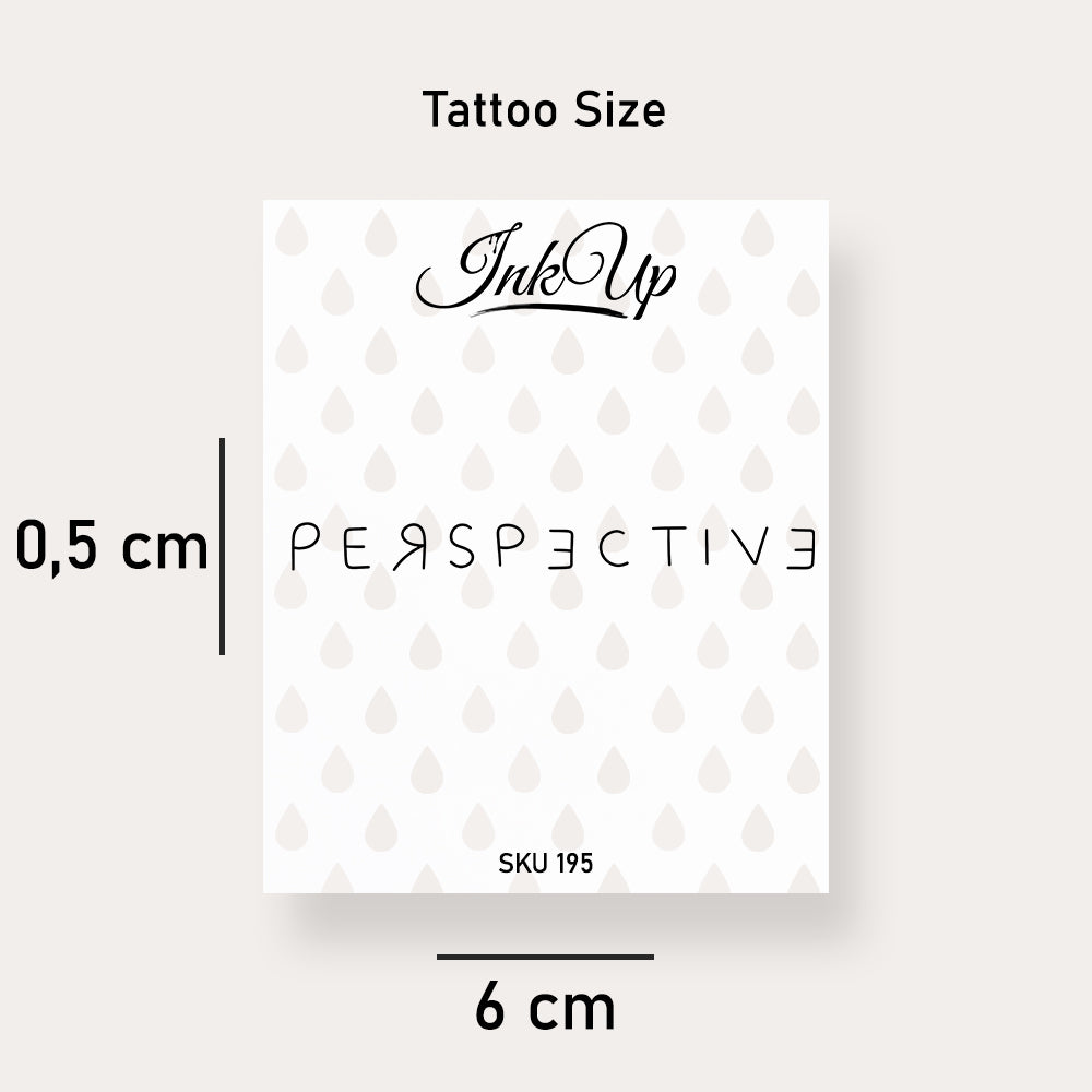 Perspective Tattoo