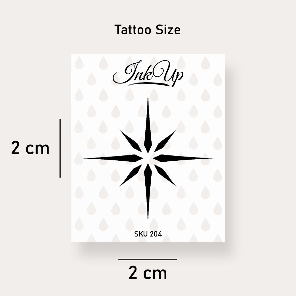 Tatouage de grand palmier