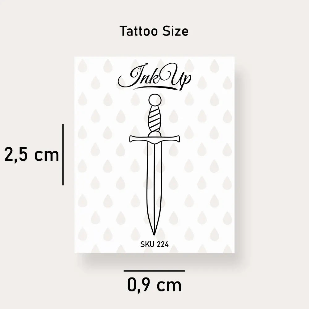Schwert Tattoo Ink Up
