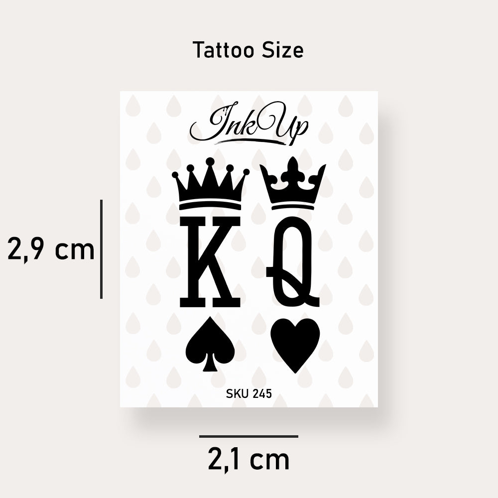 Tatouage de grand palmier