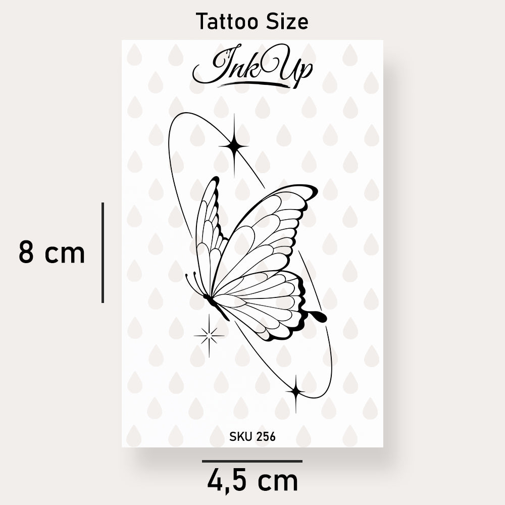 Tatouage de grand palmier