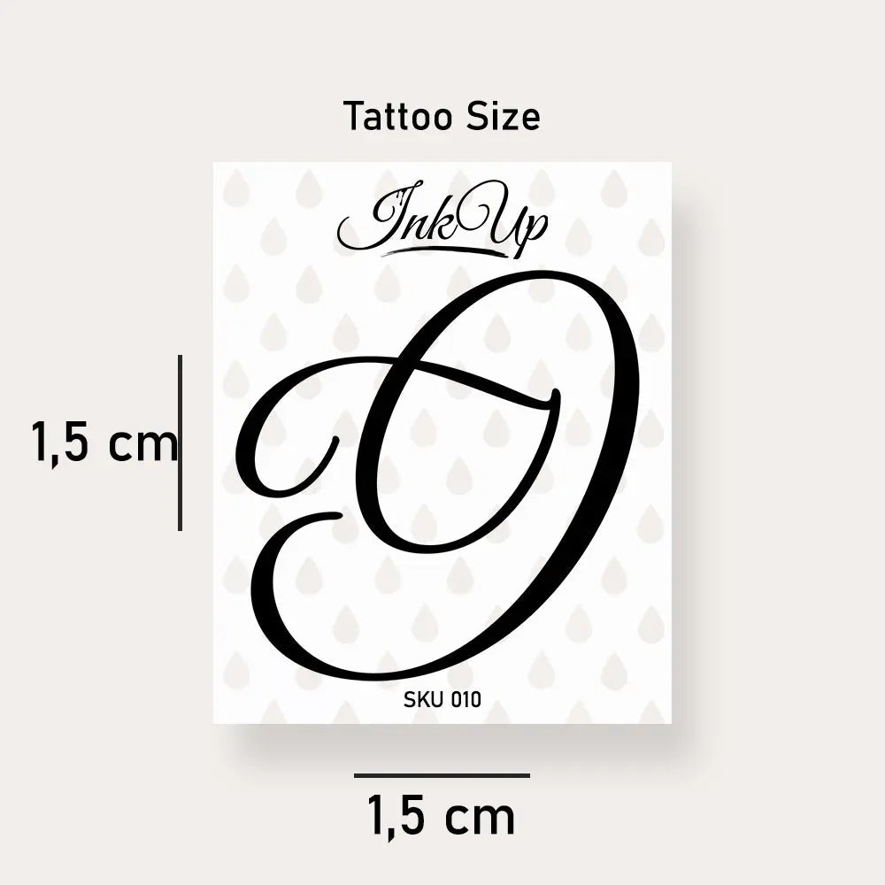 Buchstaben Tattoo Ink Up