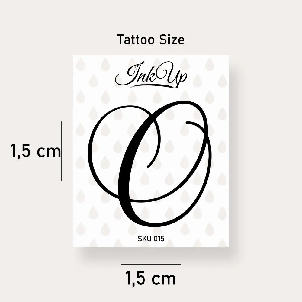 Buchstaben Tattoo Ink Up