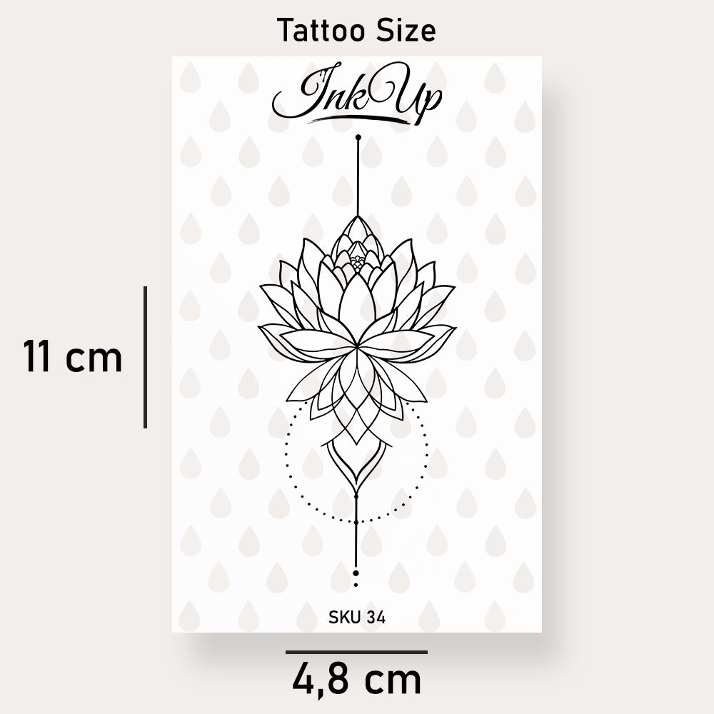 Lotusblume Tattoo