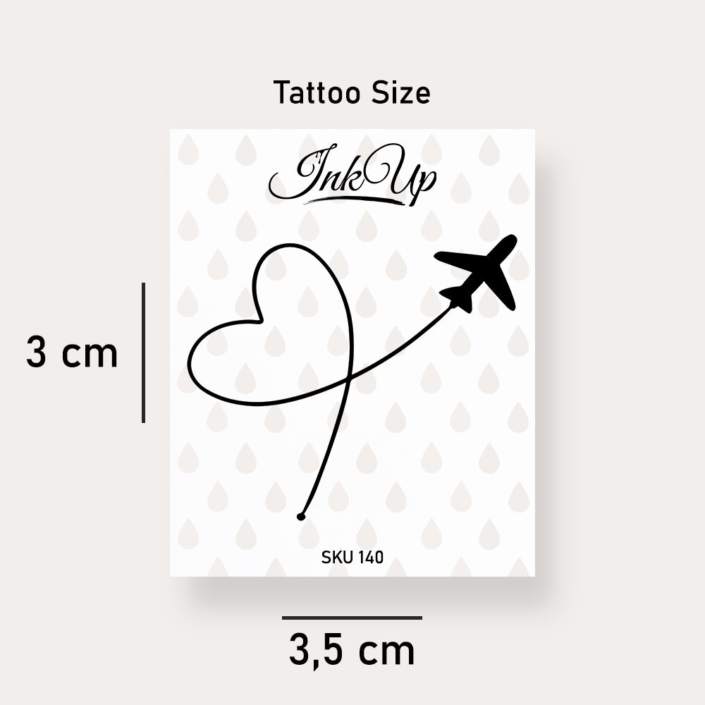 Tatouage de grand palmier