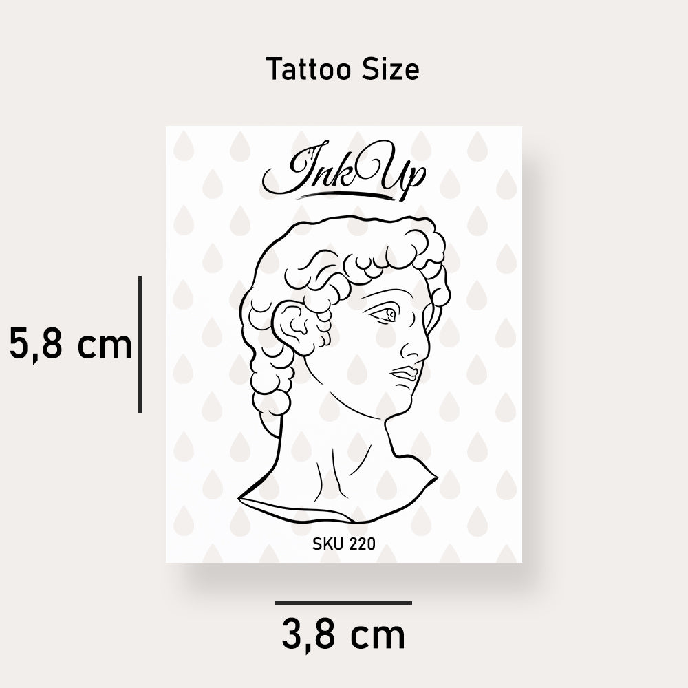 Tatouage de grand palmier