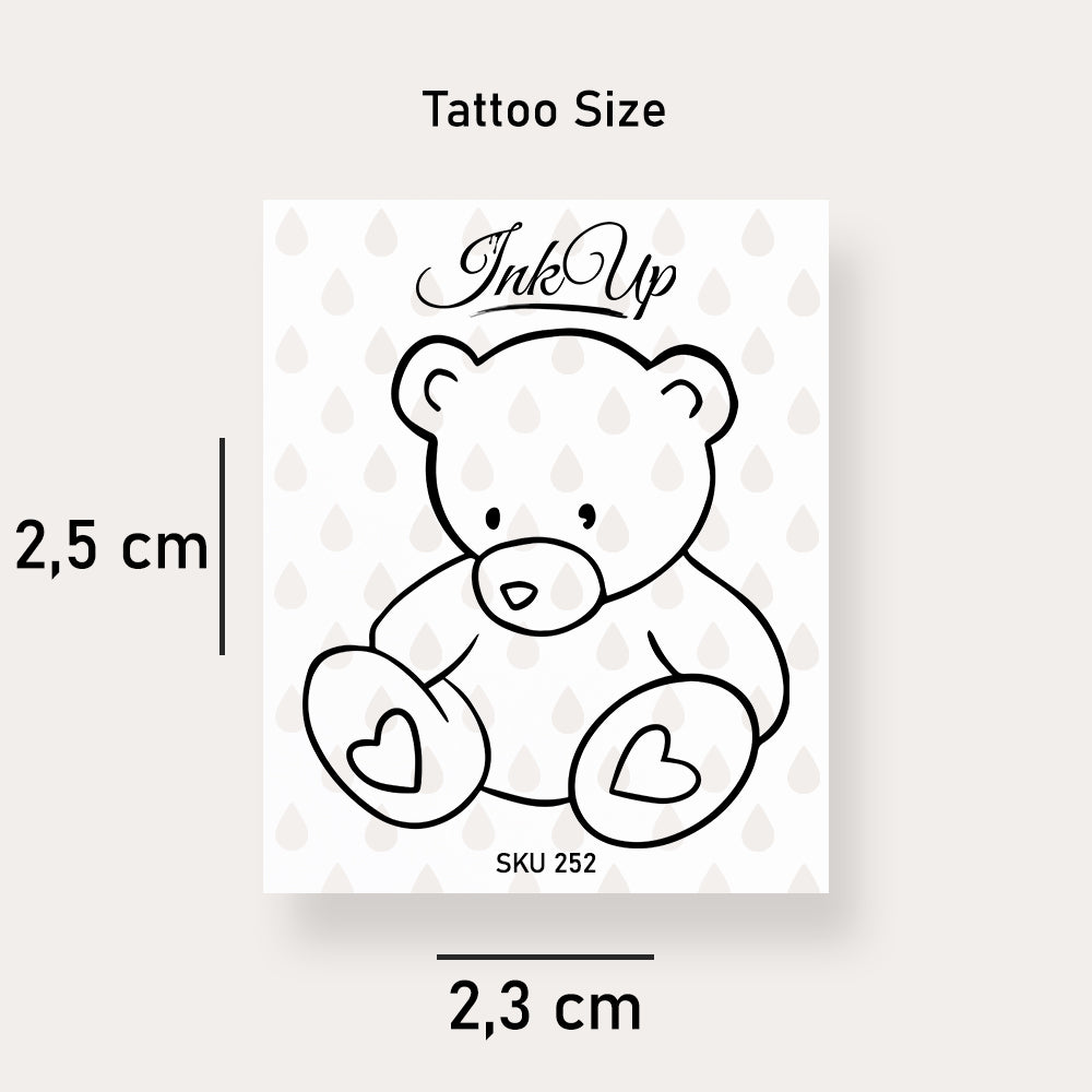 Tatouage de grand palmier