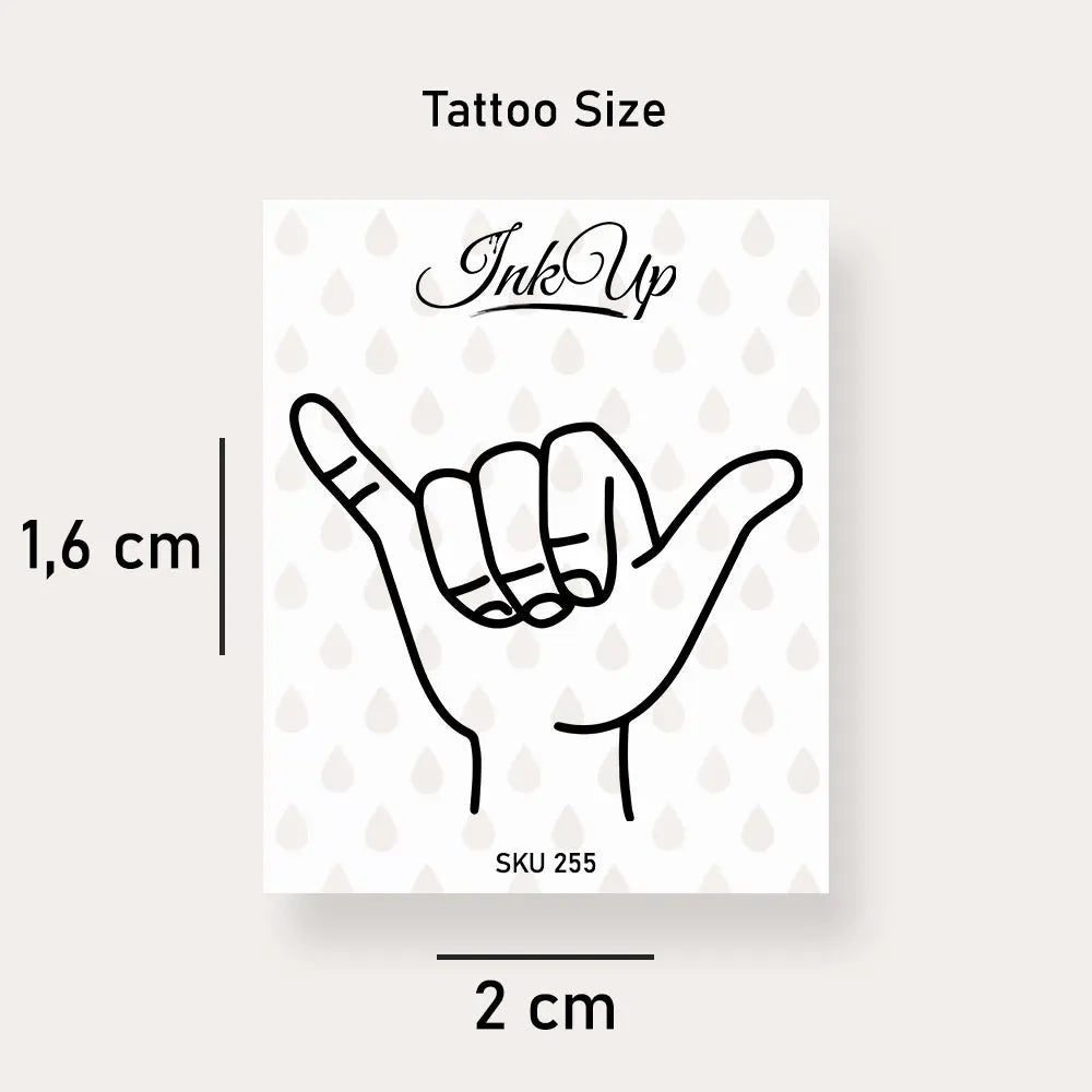 Hang Loose Tattoo Ink Up