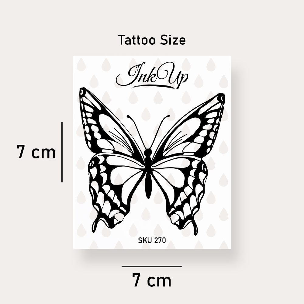 Tatouage de grand palmier