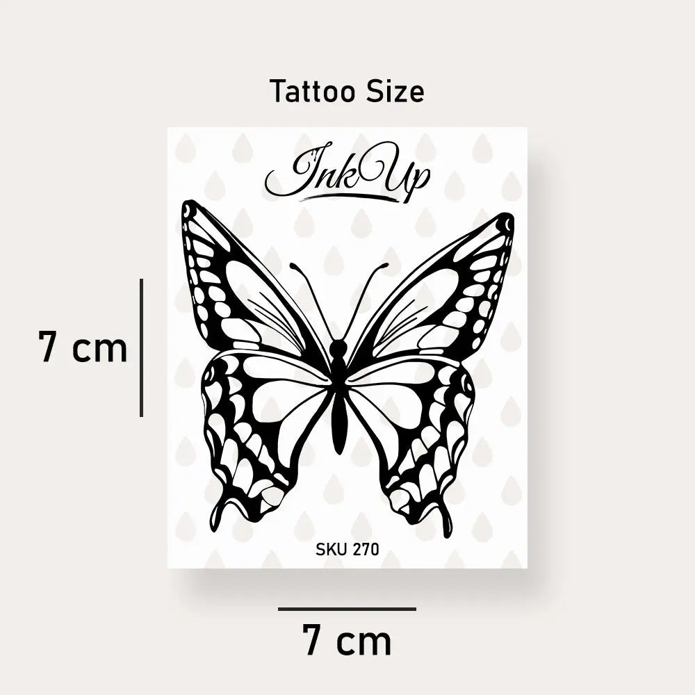 Schmetterling Tattoo Ink Up