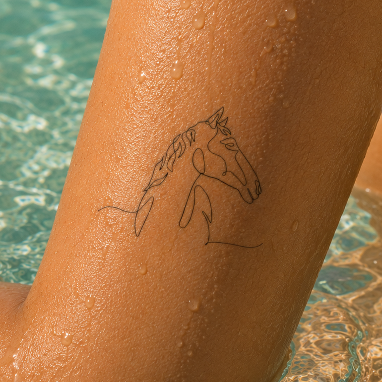 Pferde Tattoo