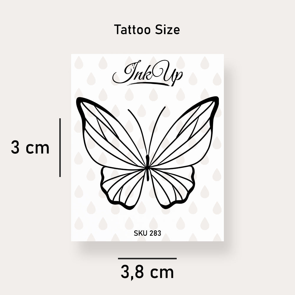 Schmetterling Tattoo