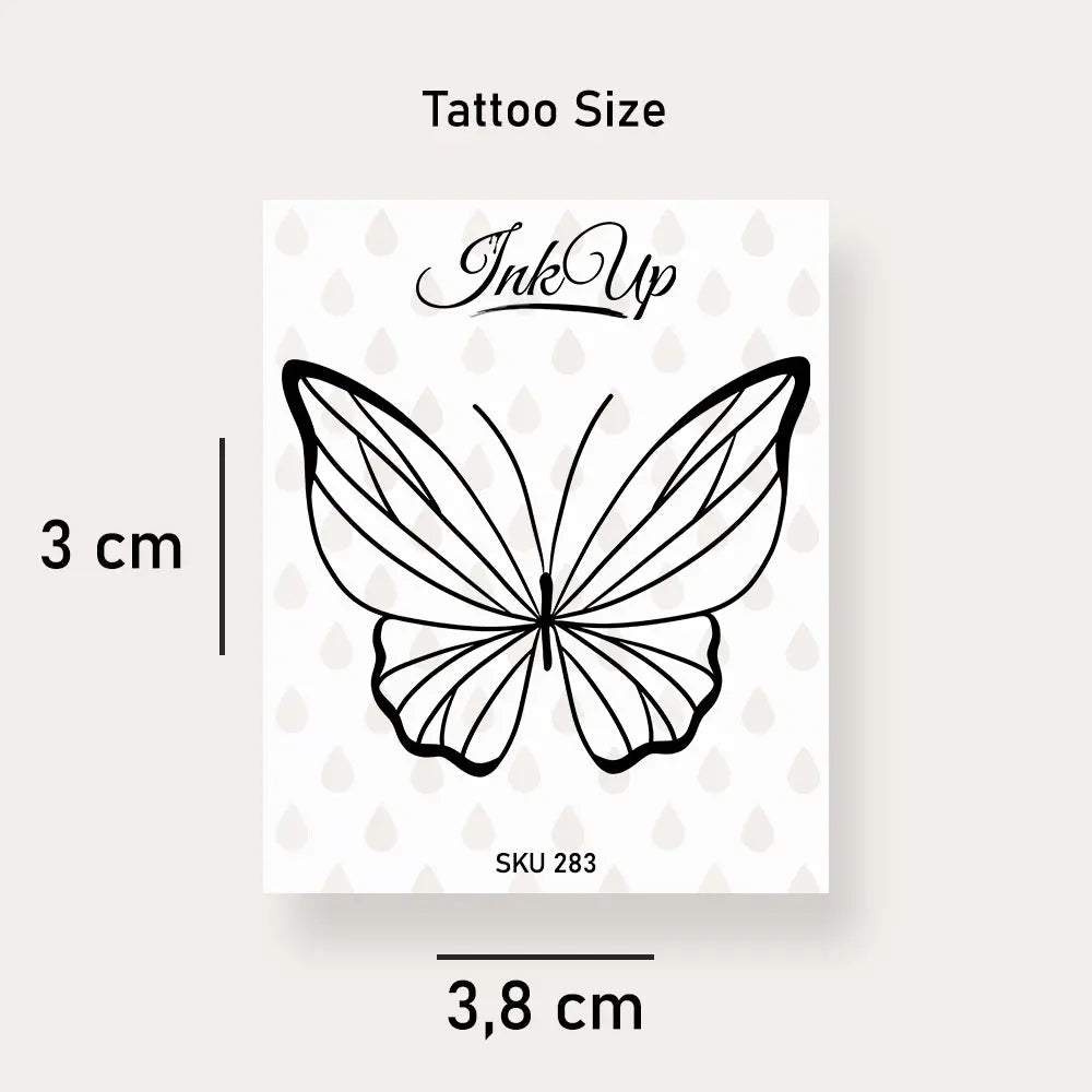 Schmetterling Tattoo