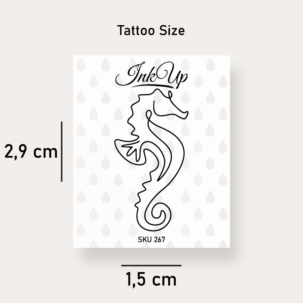 Seepferdchen Tattoo
