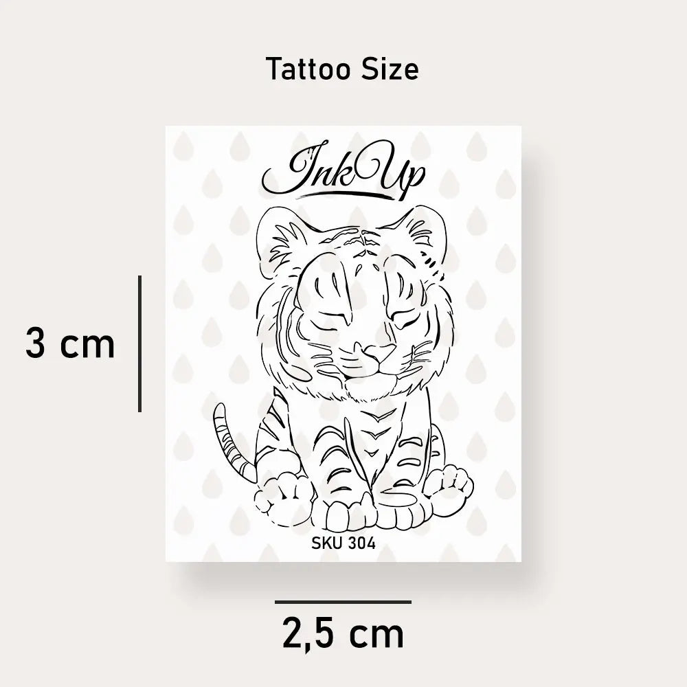 baby Tiger Tattoo