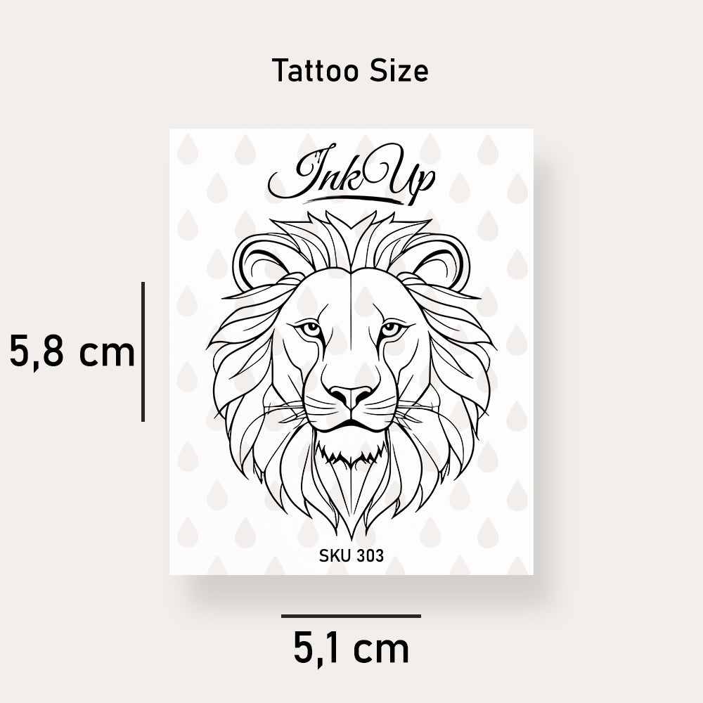 Löwe Tattoo