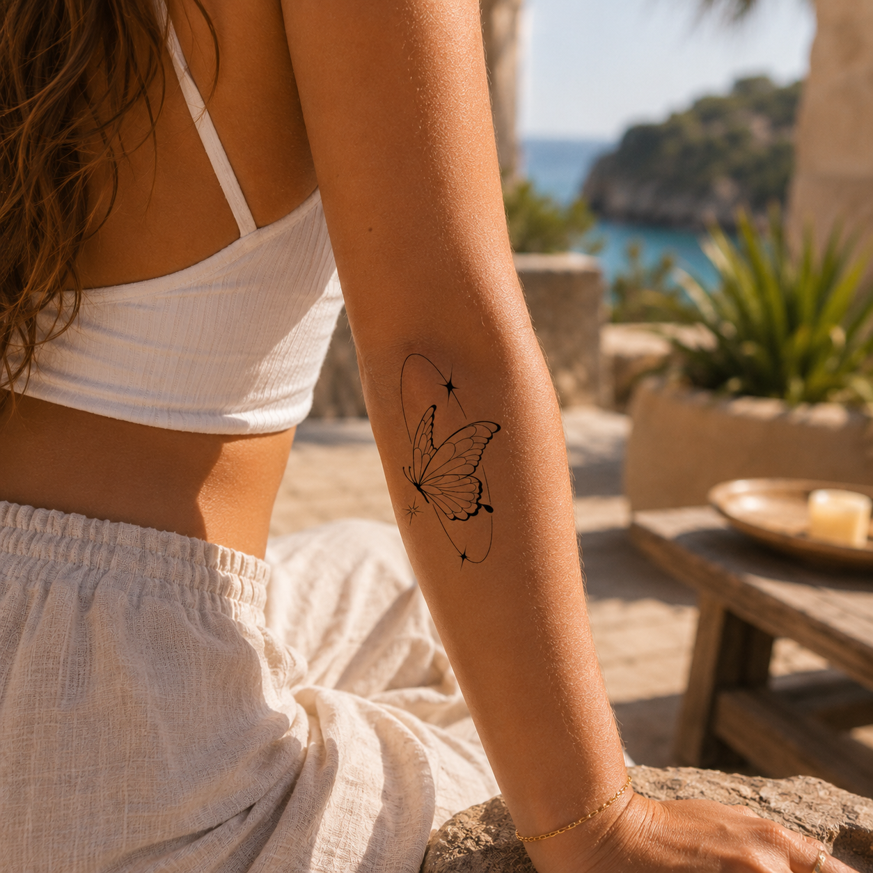 Schmetterling Tattoo