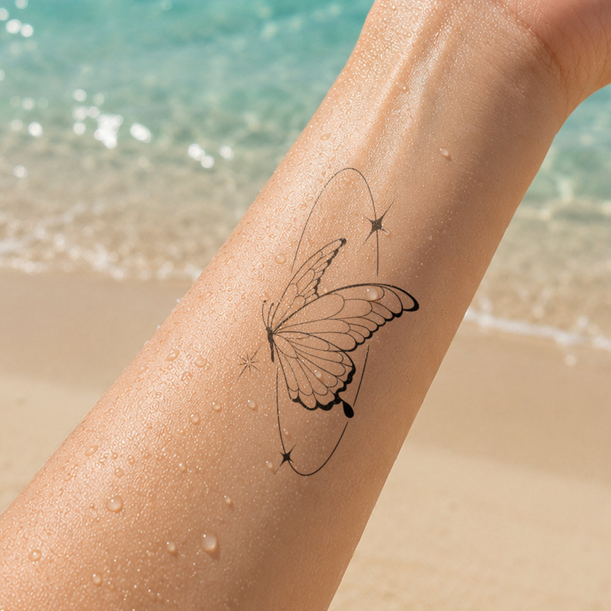 Schmetterling Tattoo