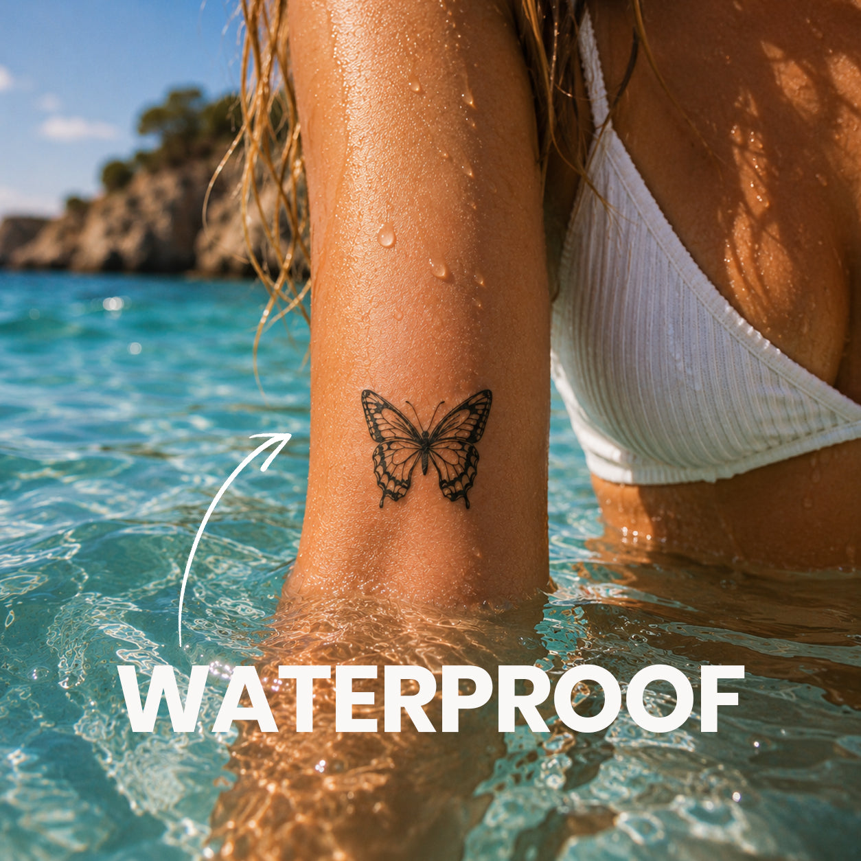 Schmetterling Tattoo