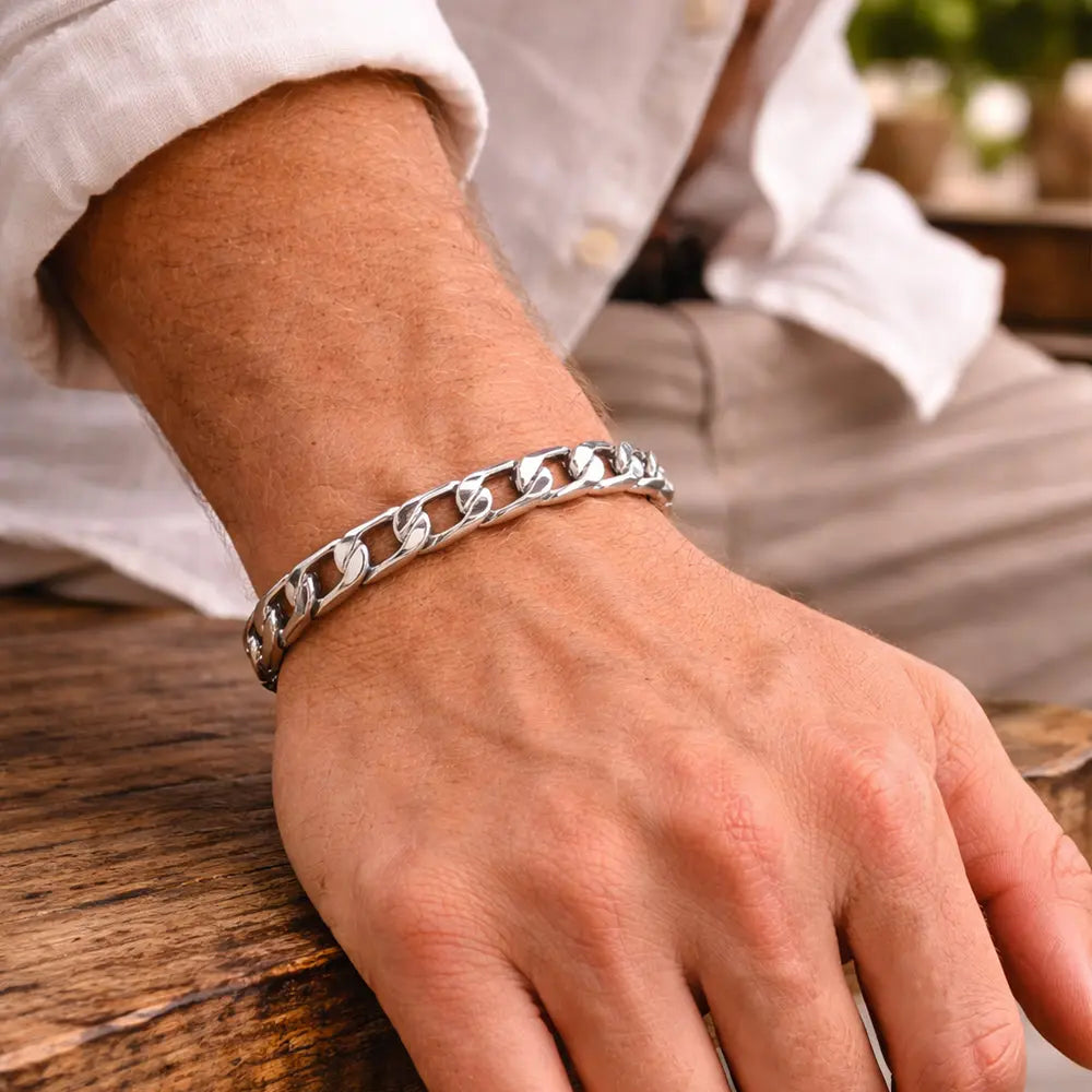 925 Silberarmband Herrenarmband