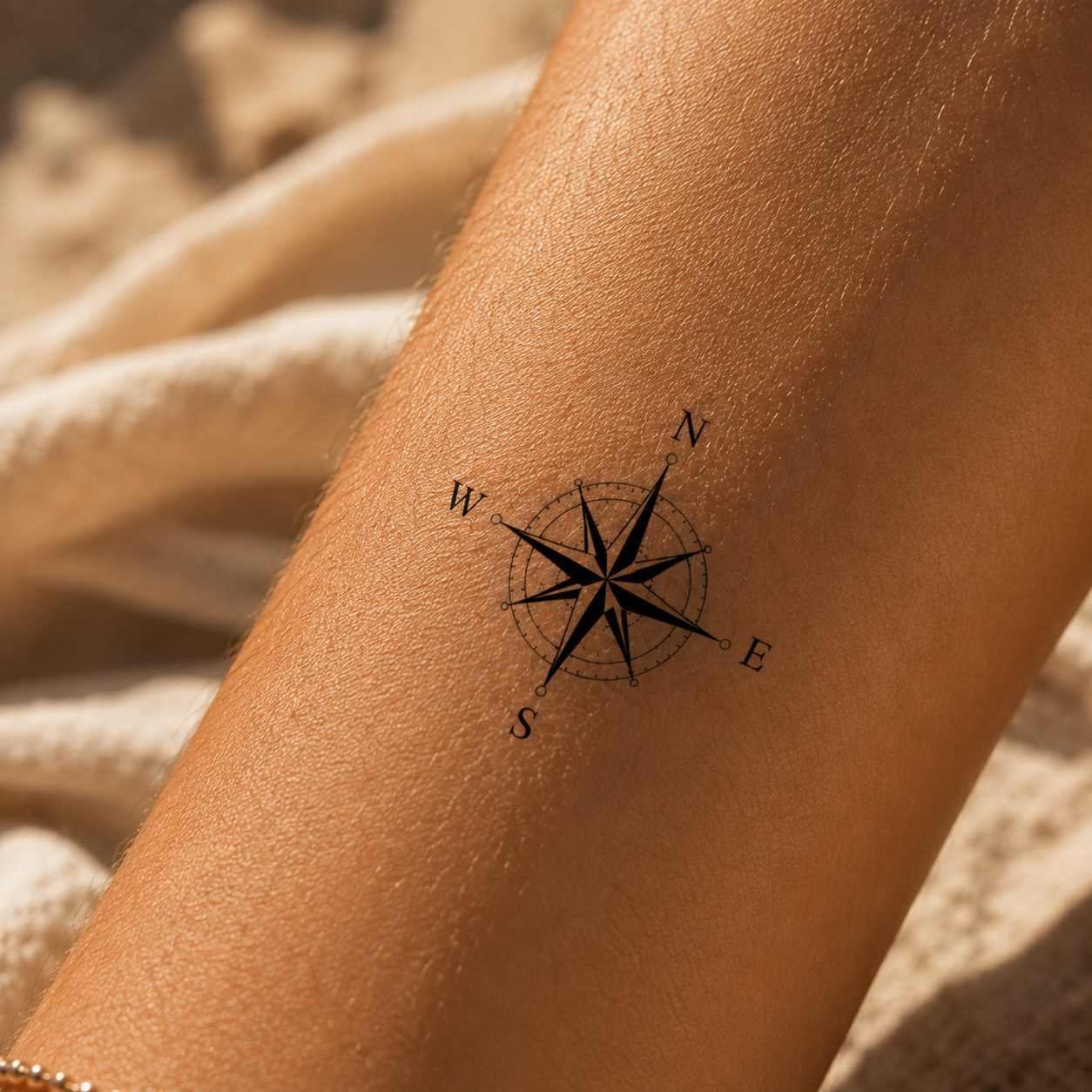 Kompass Tattoo