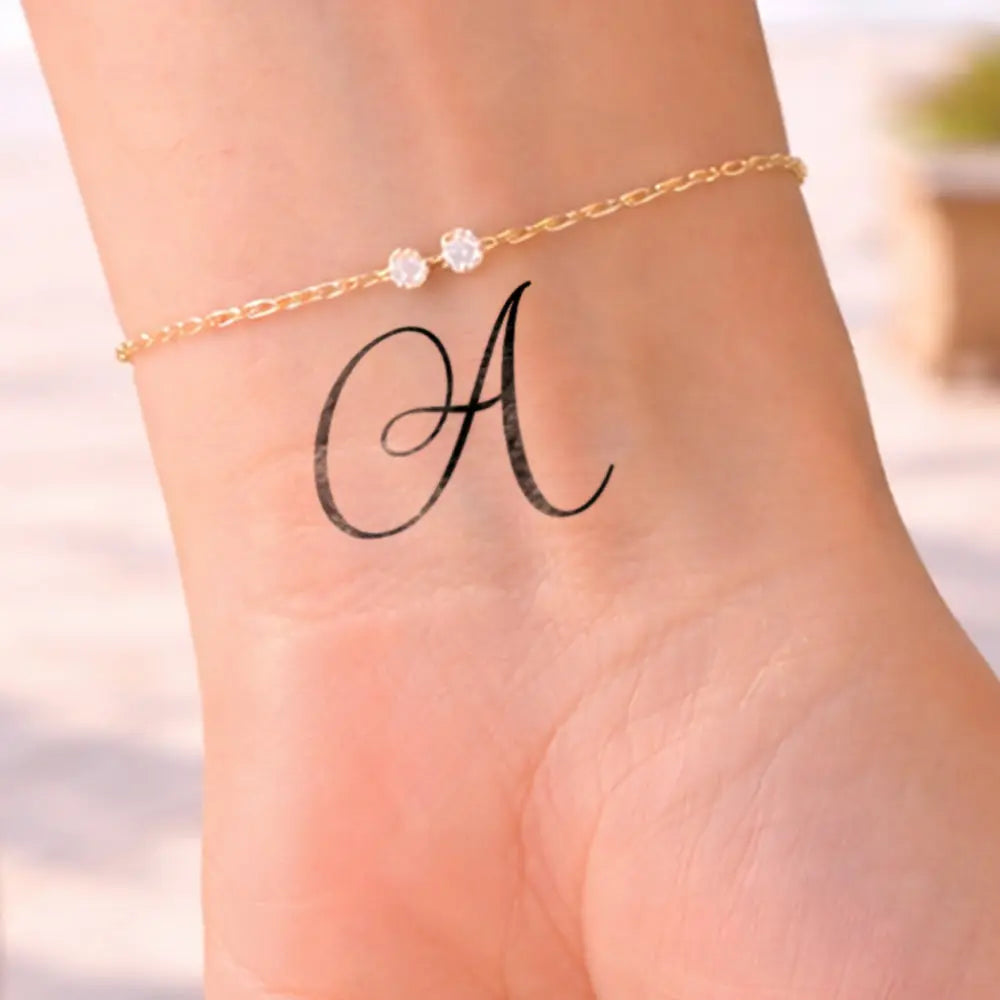 Buchstaben Tattoo A