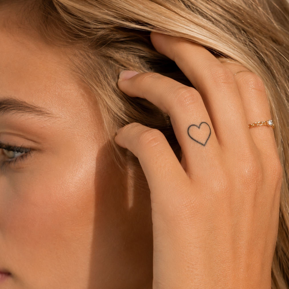 Kleines Herz Tattoo