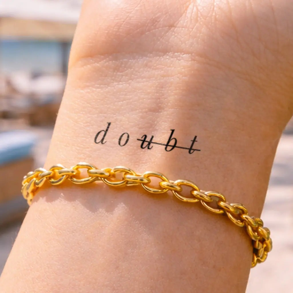 Doubt do tattoo