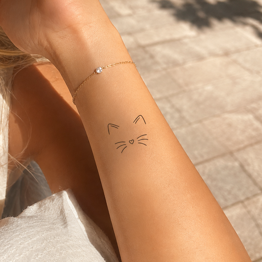Katzen Tattoo