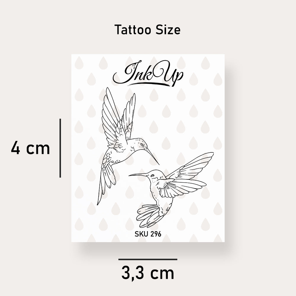 Kolibri Tattoo Paar