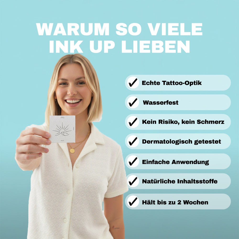 Großes Blumen Tattoo