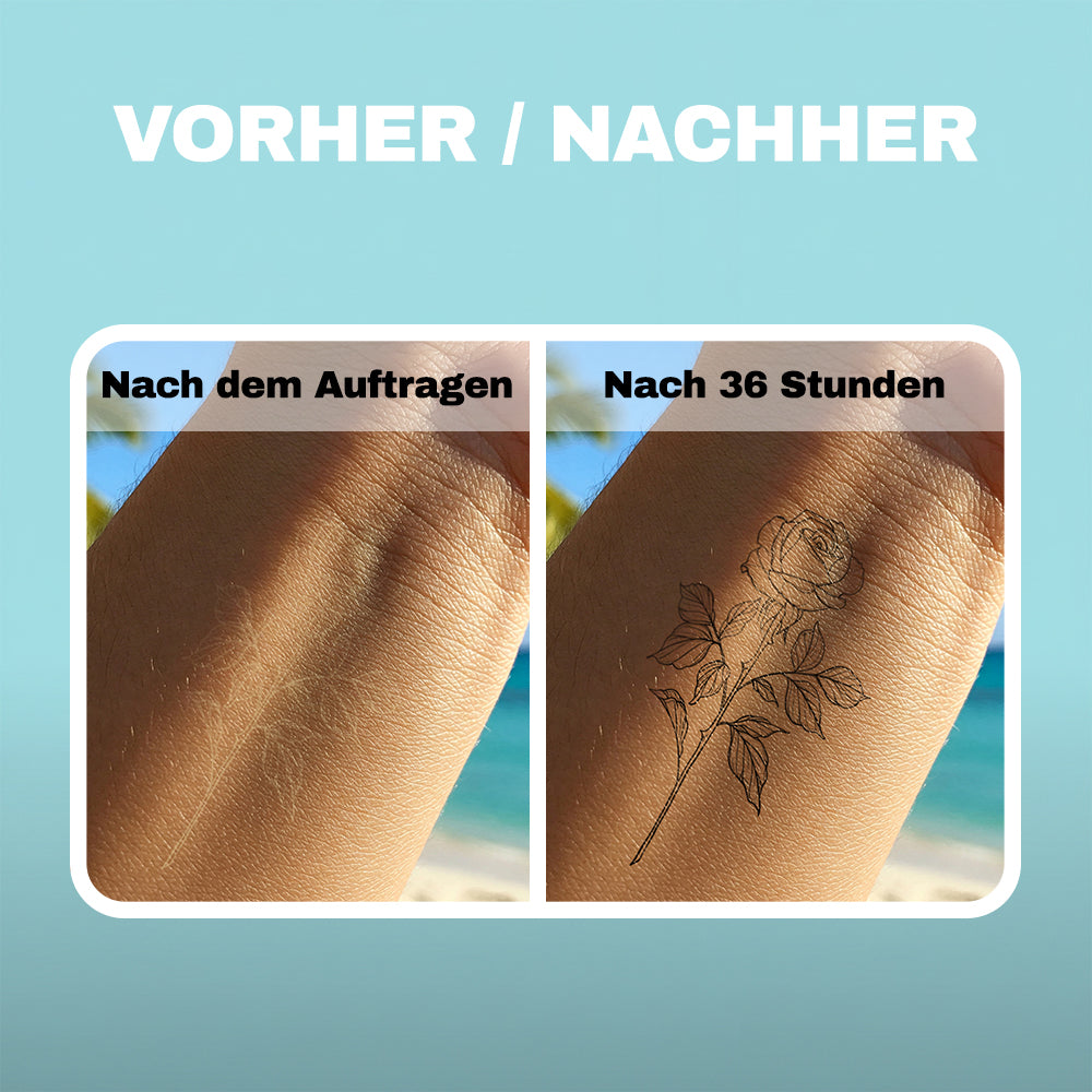 Herz Linie Tattoo